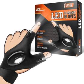 Lenski 618952815278 Gifts For Men Stocking Stuffers Adults Flashlight Gloves Mens