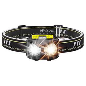 Letour 970293654454 Rechargeable Sensor Head Light 2000lm 1200mah 180 Adjustable 6mode H