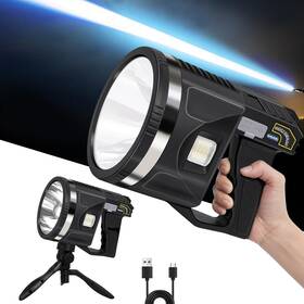 W5174-xxl Liangjj Spotlight 1000000 Lumens 6 Modes Super Bright Led Rechargeable Fla