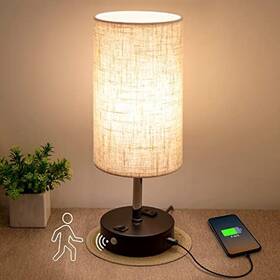 Lifeholder 850069551445 Motion Sensor Lamp Usb Include Warm White Bulb Built In Port And Ac