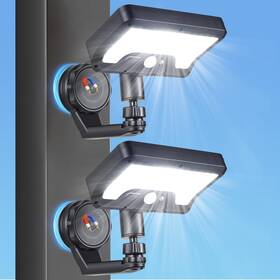 92cxbd Lifengsoler Magnetic Solar Lights Outdoor With Motion Sensor 92leds 600 Lm Bright