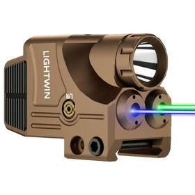 Lw-gbl10-dt Lightwin Red Green Blue Purple Laser Beams With 800 Lumens Flashlight For Pistols 3 I