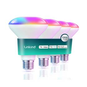 Ls10013142 Linkind Br30 Smart Light Bulbs 1200lm Flood Compa... Fast Ship