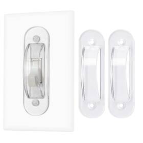 Lisol 883339905266 Wall Switch Guards Plate Covers Child Safety Security Home Decor 2 Pack Cl