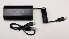 Lxbp-3400 Liteband X-tend Rechargeable Battery Pack 3400mah - Mint