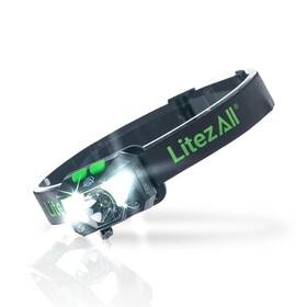 26079 Litezall Swype Rechargeable Motion Activated Led Headlamp Multifunction