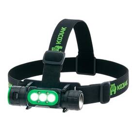 Kd-29063 Litezall 1500 Lumen Headlamp Rechargeable Hard Hat Light Removable With Top Strap