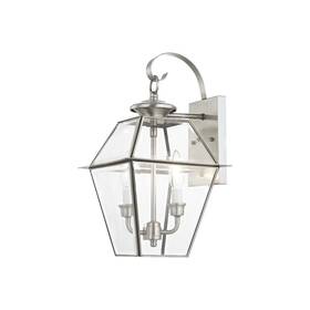 2281-91 Livex Lighting Transitional Two Light Outdoor Wall Lantern From Westo