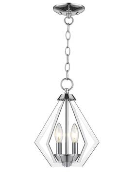 40922-05 Livex Transitional Two Light Mini Chandelier/ceiling Mount From Pris