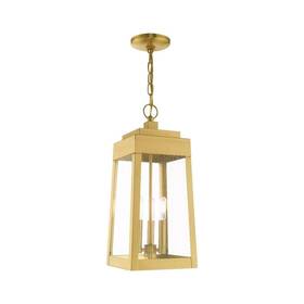 Livex 847284059177 Lighting 20857-12 Oslo - 19.75 Inch Three Light Outdoor Hanging Lantern Sa