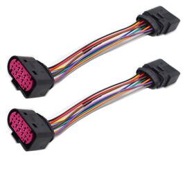 1j0973835 Lizapus 10 To 14 Pin Xenon Hid Headlamp Headlight Connector Adapter