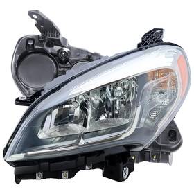 Vl-003 Longling Replacement Driver Left Side Chrome Headlight Headlamp Complete With