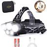 Lt-t708 Letour Lumen Led Headlamp Powerful Headlight Modes Waterproof 696393330918