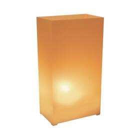 319100 Lumabase Plastic Luminaria Lanterns Tan - Set Of 100