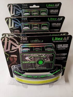 Lumen 811446024846 4 Per Light Case Of 4. This Litezall Briteband 200
