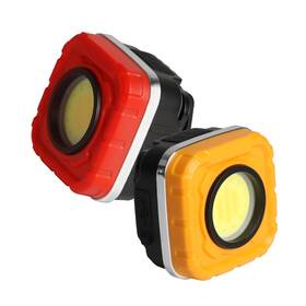 Bt-pl4080 Lunaforest Led Headlamp Rechargeable Cob Flashlight 2-pack Red And Yellow 1