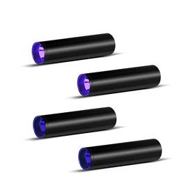 395uv Luxnovaq Ln Lef S8 365uv 4pack 4 Pack Uv Flashlight 365nm And 395nm Light Mini Powerful Rechargea