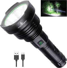 P70-6 Lylting Usb Rechargeable Led Flashlight 100000 Lumens Super Bright High 5 M