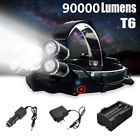 Lzd634039 Elfeland Led Rechargeable Usb Headlamp Flashlight Headlight Lamp Us