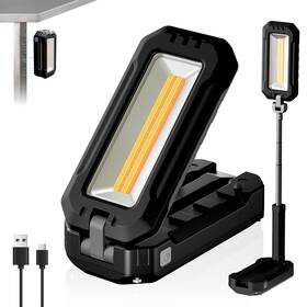 Rm314-b1 M Karmater Rechargeable Work Light 7000mah Led With Magnetic Base And Hanging
