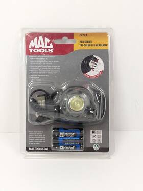 Fl773 Mac Tools Pro Series Tri-color Led Headlamp #fl773 New