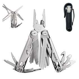 19in1 Maerd 797505921274 P11 Multitool Premium Hard Stainless Steel Multi Tools Self-lock