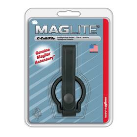 Asxc046 Maglite Asxc046maglite Black Plain Leather Belt Holder For C-cell Flashlight