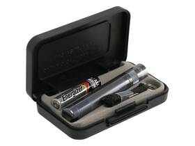 K3a092 Maglite Solitaire Incandescent 1-cell Aaa Flashlight In Presentation Box Gray
