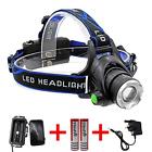 Man002 Led Headlamp Waterproof Usb Rechargeable Headlight Flashlight Po 714270748264