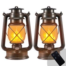 Marlrin ‎ Lvf-1212-k Outdoor Lanterns Waterproof Hanging Vintage Led Camping Lamps With Dancing Fl