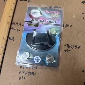 Mastervision 711811667190 Led Black Light Cap Fishing And Detector Headlight Headlamp