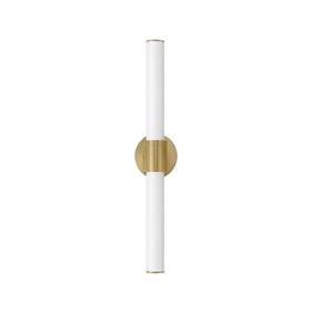 Maxim 52504wtnab Lighting Tubo 30 Inch 1-light Wall Sconce Natural Aged Brass Finish Pmm