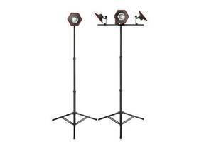 Mxn10153 Maxxeon - Triple Head Telescopic Tripod Heavy Duty For 1 2 Or 3 Area