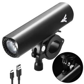 Melting Wood 795205440088 Led Bike Lights For Night Riding 1200 Lumen Light Usb Rechargeable Bik