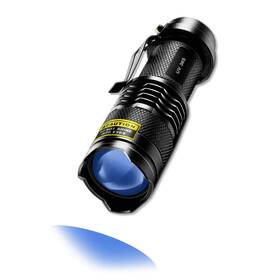 M1003 Metii Mini Uv Flashlight 365nm - Lightweight Portable And Zoomable Ideal For Det