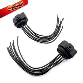 Mey-0680 Meyffon 2 Pack Headlight Pigtail Connector Compatible With Kenworth T680