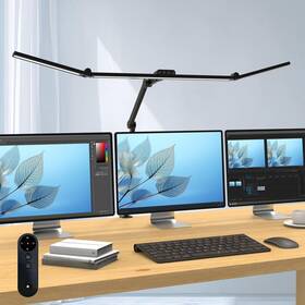Fddl13 Micomlan 36w Bright Led Desk Lamp With Clamp 47 Inches Long Architect L