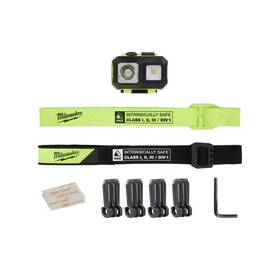 2004hzl Milwaukee 310 Lumens Led Intrinsically Safe Spot/flood Headlamp