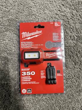 2103-20 Milwaukee Led High Definition Headlamp 350 Lumens