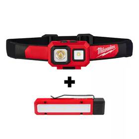 Milwaukee 445013171195 450 Lumens Led Spot/flood Headlamp With 300 Magnetic Flood Light