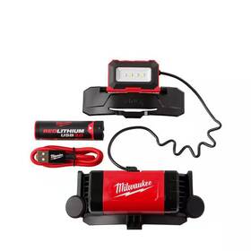 Milwaukee 726084753457 Bolt 600 Lumens Led Redlithium Rechargeable Headlamp