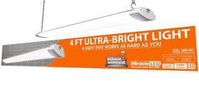 609092 Miracle Led Linkable 4-foot Hangable 54w Shop Light For Garages Workshop
