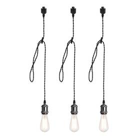 Gdsd09b Mirrea H Type Black Track Lighting Pendant With E26 Socket Cord Adjustable Pa