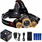 Mkf0025 Benran Headlamp Cree Super Bright Light Adjustable Focus Zoom Lights