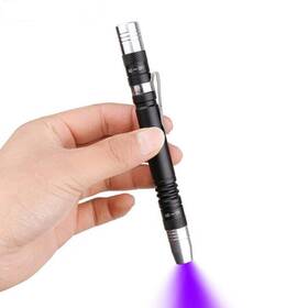 Sdt-589 Modoao Led Light Blacklight Flashlights 2 In 1 Flashlight Penlight Pen Clip T
