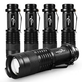 Sdt02 Modoao Mini Led Flashlight 3 Modes Ultra-bright Light 300 Lumens Handheld Fla