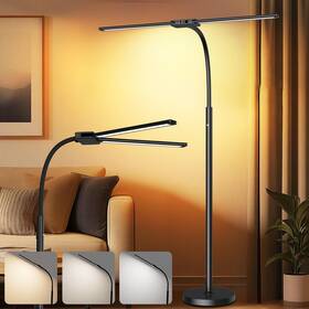 Yg607 Mokoqi Cordless Rechargeable Floor Lamp Adjustable Bright Reading Lamps Stand