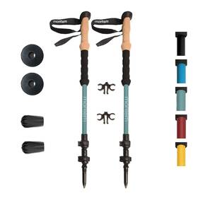 Montem 649275832031 Ultra Light 100% Carbon Fiber Trekking Walking And Hiking Poles - On