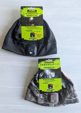 Mossy Oak 811465009558 New Two Rechargeable Powercap 3.0 Headlamp Hats 150 Lumens 2