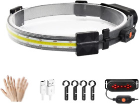 Motion Sensor Headlamp 230 Wide Hands-free Cob 1pcs